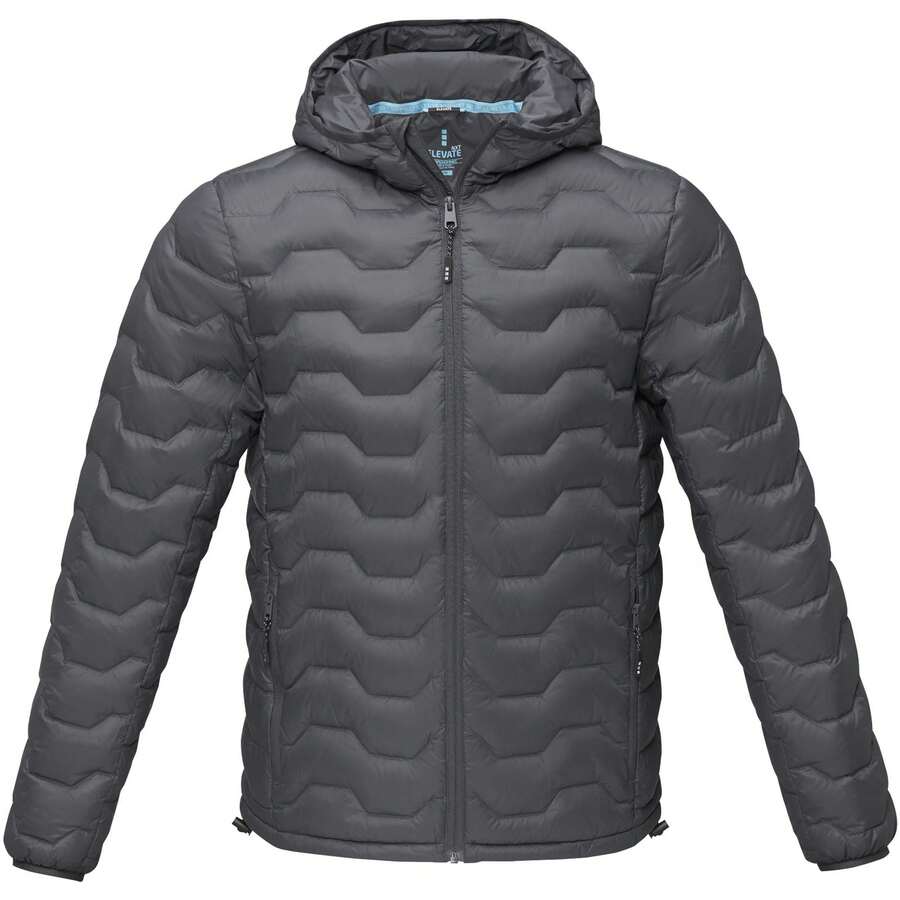 Elevate Mens Petalite Insulated Down Jacket (Storm Grey) - Grey - View 1