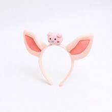 1件/2件套可爱粉色猪耳朵发箍，萌趣卡通动物耳朵发饰，女士发箍发带 - 彩色 - 查看 7