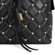 Badgley Mischka Quilted Travel Weekender Bag - Black - 1 - View 10