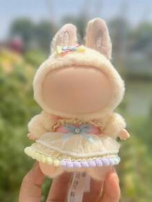 Blind Box Doll Clothes Sitting Party Clothing, Rabbit Suspender Dress - Multicolor - View 3