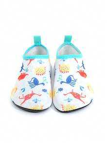 Water Shoes Kids & Aqua Shoes Kids Featuring Cute Cartoon Dinosaur - Lightweight Build, Slip-Proof, Keeping Kids' Feet On Sand & Swiftly Drying - Multicolor - View 4