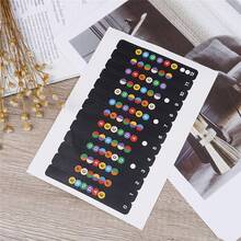 2 PCS Guitar Fretboard Stickers, Guitar Note Stickers, Learn Guitar Tabs, Sticker For Beginner Learner - Multicolor - View 4
