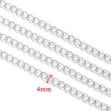 2 Meter/Lot Stainless Steel Bracelet Welding Extension Tail Chain Bulk Necklace Extender Chain DIY Jewelry Accessories Tail Chain Extension Chain - Tail Chain - View 11