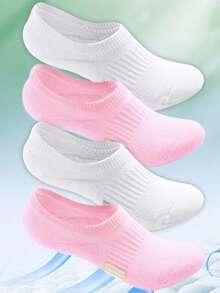 20/16/8/4/1双女士简约船袜36-39码隐形休闲运动浅口短袜透气防滑袜子