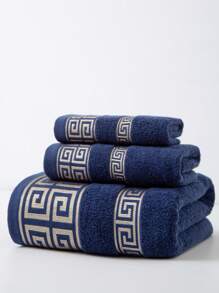 1pc Thin Bath Towel, Variety Of Colors, Minimalist Jacquard Plaid Pattern, Rectangular 70*140cm Adult Unisex Swimwear, Bathing, Wrapping Towel Or 34*74cm Hand Towel, 34*34cm Handkerchief, Quick-Drying, Absorbent, Soft, Suitable For Bathroom, Kitchen, Travel, Holiday Gift, Gym, Beach, Hotel, Salon, Outdoor