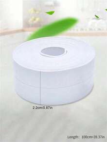 Waterproof Mildew-Proof Toilet Caulk Strip, Self-Adhesive Sealing Tape For Kitchen Bathroom, Bathroom Waterproof Tape To Avoid Wet, Kitchen Sink Beautiful Seam Stickers Bathroom Accessories Bathroom Tools - White - View 6