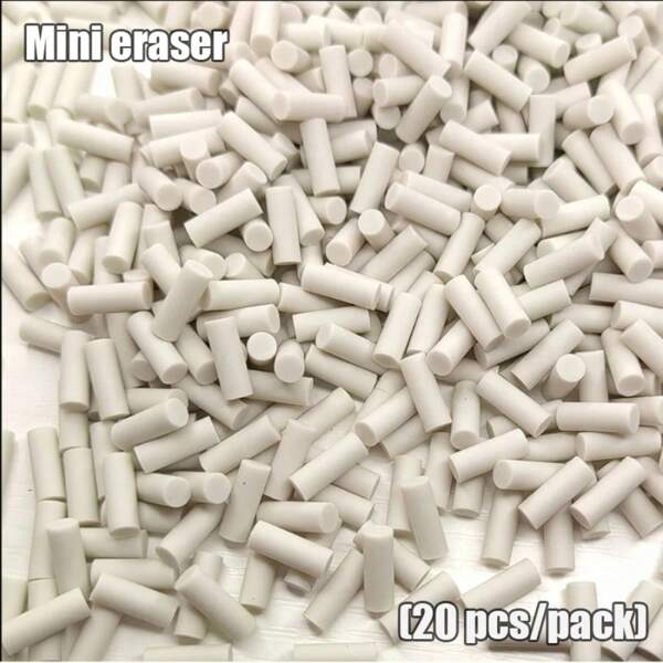 20 مساحة آلية تلقائية ميكانيكية ذو جودة عالية وفي شكل صغير، مناسبة للرسم الفني والتلوين والكتابة، توفر أنوية قابلة للاستبدال ، للقرطاسية، العودة إلى المدرسة