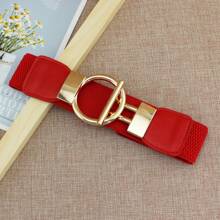 1 pièce Ceinture élastique pour robe pour femme grande taille, Ceinture de taille à porter avec des robes, pour l'été, l'école, l'automne, Halloween