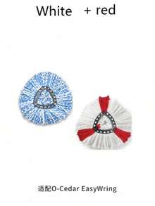 1pc Easy Cleaning Mopping Wring Spin Mop Refill Head- Get Spotless Floors in No Time