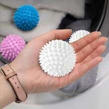 2pcs/4pcs/6pcs, Reusable Laundry Balls, Anti-Tangles, Fabric Softener, Stain Remover - Essential Washing And Drying AIDS For Soft Cleaning Clothes, Random Colors, Halloween Gifts, Christmas Gifts, Christmas Best Gifts