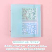 25 pièces Album porte-cartes style coréen Gukka, étui transparent, album photo à feuilles mobiles, livre de rangement pour cartes postales et autocollants, organisateur de planner étudiant, retour à l'école, fournitures scolaires