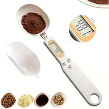 1 pièce Cuillère pèse numérique portable, pesage précis, cuillère balance de cuisine de cuisson, cuillère à mesurer le poids, pelle à farine