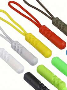 10pcs Zipper Pull Replacement Kits, Detachable Zipper Sliders For Luggage, Clothing, Jackets, Backpacks, Boots, Wallets, Handbags, Coats - Ideal For DIY Crafts And Repairs