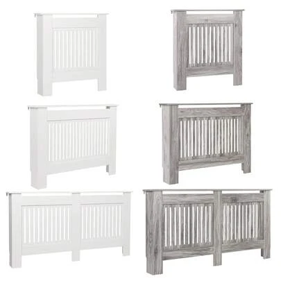 Jooli H Radiator Cover, Modern MDF Wood Cabinet Shelf Heating Cover For Living Room Bedroom Hallway