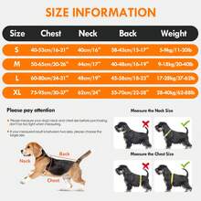 Chalecos salvavidas de alta luminosidad para mascotas, chalecos de natación para perros con manijas anti asfixia y de remolque, adecuados para ropa de flotabilidad para perros medianos y grandes, la mejor opción para playas al aire libre en verano - Multicolor - Ver 6