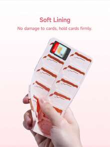 24 卡槽游戏卡带盒，游戏配件兼容新款 Switch 2 (2025) / Switch NS / Switch OLED / Switch Lite 游戏机，可容纳游戏卡和 Micro SD 卡 - 彩色 - 查看 8