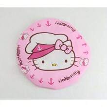 Sanrio Sanrio Hello Kitty Waterproof Shower Cap For Women, Soft & Comfortable Bath Hat With Brim, Suitable For Kitchen, Hair Care And Oil Fume Protection Back To School