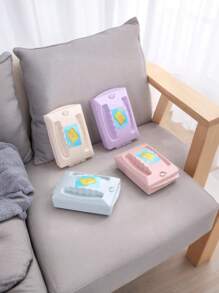 Doppelrad Haushalts-Teppichreinigungsbürste, Teppichreinigungssauger, Multifunktions-Stoffkehrer, Mehrzweck Fusselpicker, Bett- & Sofareiniger für Haare und Schmutz, Tisch- und Schreibtisch-Schmutzentferner