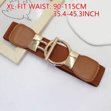 1 pièce Ceinture élastique pour robe pour femme grande taille, Ceinture de taille à porter avec des robes, pour l'été, l'école, l'automne, Halloween