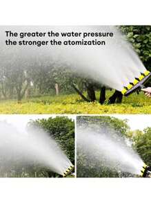 1PC Multi-Nozzle Adjustable High Flow Spray Head For Home Garden, Agricultural Use, PP Material Gardening Sprinkler For Flowers, Farms, Lawns, Vegetables Irrigation