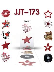 500pcs Downtown Y2K Music Girls Stickers For Guitar Drum Kit Skateboard Laptops Water Bottles Luggage Phone Waterproof DIY Decoration Stickers - Multicolor - View 4