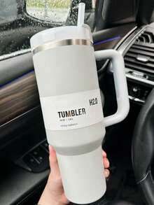40oz Water Cup, The Best Choice For Giving Love Gifts, Sports Travel Water Cup, Specially Designed For Hot And Cold Drinks - Sương mù - Xem 1