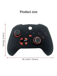 1 pièce Coque de protection en silicone pour manette Xbox Series S et X, anti-poussière, anti-transpiration et anti-rayures