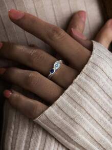 Marquise-Exclusive Birthstone Eternal Vow Ring: Supports Personalized Birthstone Customization, A Light Luxury Jewelry For Proposing To Lovers, Showing Gratitude To Parents, Or Celebrating Friendship With Best Friends. Perfect As A Valentine's Day Heartbeat Gift, Christmas Surprise Box, Or Mother's/Father's Day Treasured Present-Embodies Brilliant Love With Its Unique Marquise-Cut Gemstone.