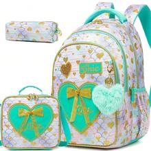 Cute Backpack For Girls Aesthetic Backpack School Backpack For Girls Backpack With Lunch Box Back To School Supplies - Ribbon School Bag - View 6
