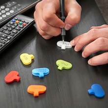 12 piezas de bridas de nailon reutilizables en colores surtidos, con función de escritura, etiquetas de cable suaves, sin necesidad de batería, lo que facilita la organización e identificación de cables