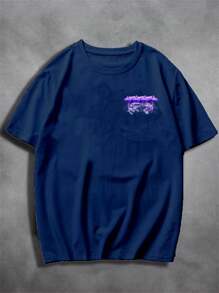 Camiseta Butterfly Unissex Algodão Estilosa Manga Curta Streetwear Urbana