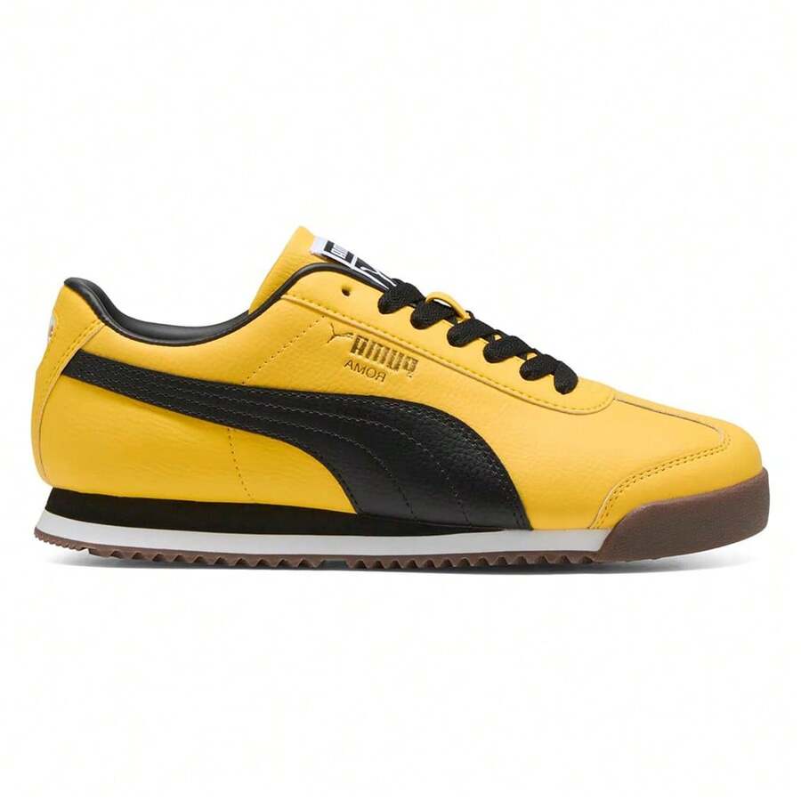 Men's Puma Roma 24 Standard Sunny Yellow-Puma Black (396868 13) - Màu vàng - Xem 1