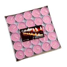 50pcs/Set Smokeless Mini Tea Light Candles Set, Unscented Candles, Suitable For Anniversary Dinner, Wedding, Valentine's Day Decoration - Multicolor - View 9