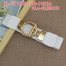 1 pièce Ceinture élastique pour robe pour femme grande taille, Ceinture de taille à porter avec des robes, pour l'été, l'école, l'automne, Halloween