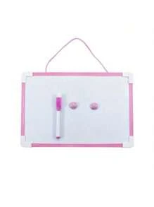 Hanging Magnetic Dry Erase Board 8'' X 12'' Small Double Side White Board Mini Hanging Whiteboard For To Do List Notepad