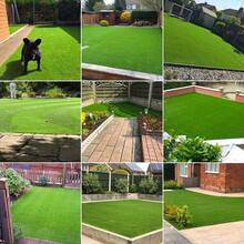 1pc High Quality Artificial Grass Carpet, Pet Friendly Synthetic Turf With 10mm Dense Plastic Fiber, Durable Polyurethane Backing, Suitable For Indoor/Outdoor Green Garden Rug, For Yard, Playground And Decoration