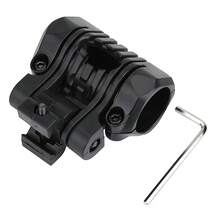 1pc FAST Rotating 5-Position Tactical Helmet Flashlight Mount, Flashlight Accessory - Multicolor - View 4