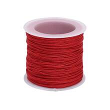 1pc/Lot 0.8mm 50M/Roll Nylon Cord Thread Chinese Knot Macrame Cord Bracelet Braided String DIY Tassels Beading Shamballa Thread - Jade Line - View 16