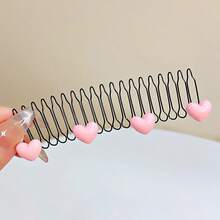 1pc Children's Hair Clip For Fixing Baby Hair, Hair Styling Tool For Girls, Invisible Hair Clip - Multicolor - View 6