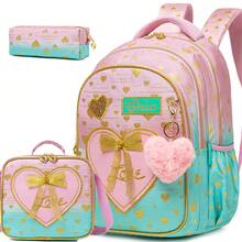 Cute Backpack For Girls Aesthetic Backpack School Backpack For Girls Backpack With Lunch Box Back To School Supplies - Ribbon School Bag - View 9