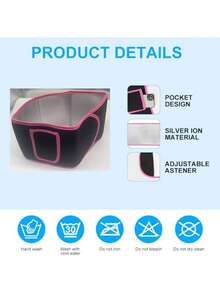 1 件，银离子腰带，用于排汗和收紧腹部 | 运动和燃烧脂肪的必备品，轻松去除多余脂肪，无需拉伸腰部，打造健康曲线