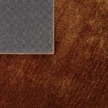 Soft Area Rug In Solid Colors - Washable & Anti-Slip Backing - Red - Grey - Black - Pink - Creamy White - Beige - Bronze - Navy Blue - Silver - Champagne - Dark Grey - 3X5 - 4X6 - 5X7 - 6X9 - 8X11 - 銅色 - 查看 2