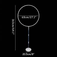 1set Round Balloons Stand Holder Plastic Balloon Arch Frame For  Shower Wedding Birthday Party Decoration Ballon Ring Hoop
