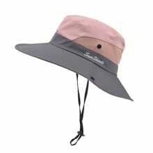 1 Piece, Unisex Sun Protection Bucket Hat, Women's Summer Sun Hat, Outdoor Quick Drying Hat, Suitable For Matching With Summer Clothing And Dresses
