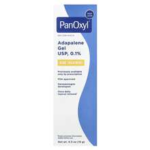 PanOxyl Adapalene Gel USP, 0.1%, Acne Treatment, 0.5 Oz (15 G)