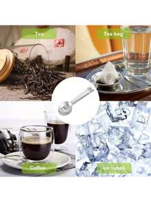 1pc/2pcs Stainless Steel Tea Bag Clip, Tea Clip, Tea Ceremony Tweezers, Chinese Medicine Tea Cup Clip, Medicine Packaging Clip, Drain Clip