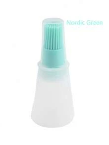 1pc Silicone Oil Brush Bottle, Baking Tool, Air Fryer, Pancake, Barbecue Brush, Steak Brush, Heat-Resistant Brush, Silicone Brush, High Temperature Resistant , Household Necessity - Multicolor - View 9