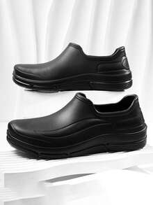 女士防滑工作鞋，专业厨房/酒店一脚蹬鞋，耐磨医疗/烹饪鞋