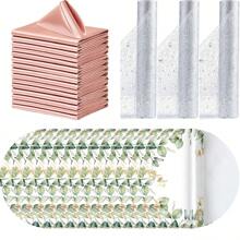 Table Runner + Placemat + Napkin, Star Table Runner Set, Suitable For Wedding, Festival And Other Party Decorations
