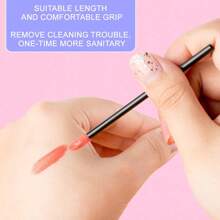 50-1000pcsPieces Lip Wands Lip Applicators Disposable Lip Brushes Lipstick Brush Lip Gloss Wands Lint Free Makeup Applicator Brush